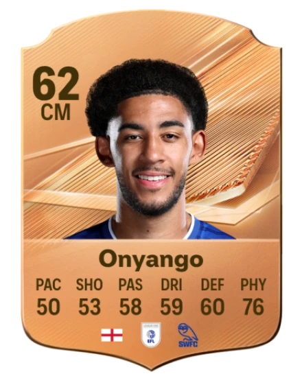 Onyango 62 Bronze CM FC 27 card
