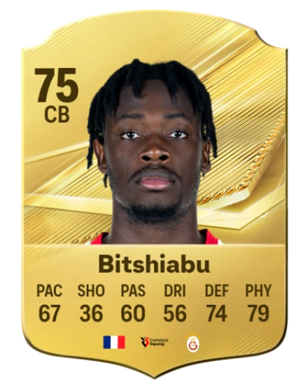 Bitshiabu 75 Gold CB FC 27 card