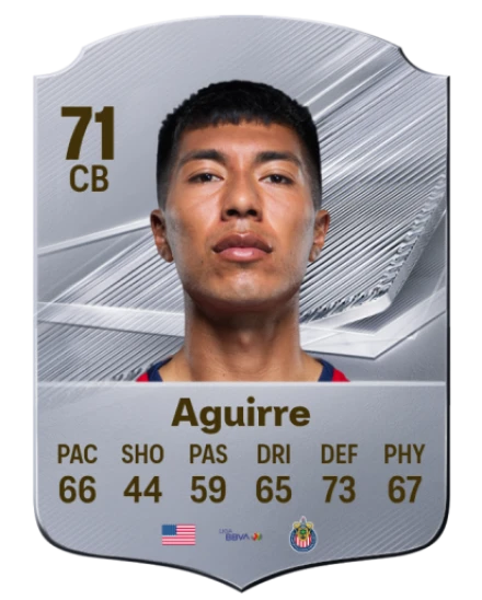 Aguirre 71 Common CB FC 26 card