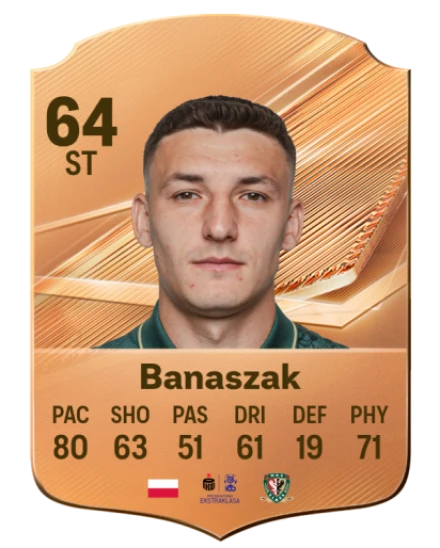 Banaszak 64 Bronze ST FC 27 card