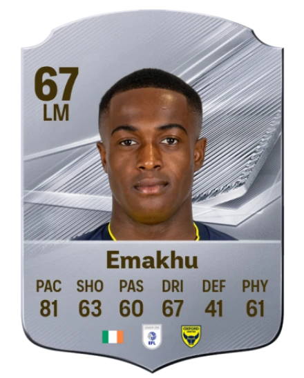 Emakhu 67 Silver LM FC 27 card