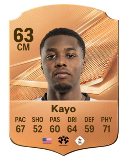 Kayo 63 Bronze CM FC 27 card