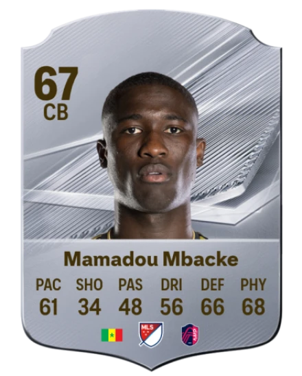 Mamadou Mbacke 67 Common CB FC 26 card