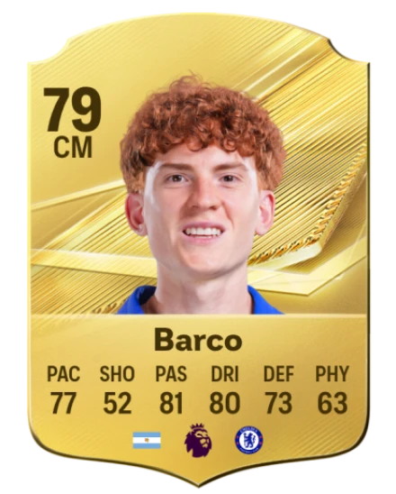 Barco 79 Gold CM FC 27 card
