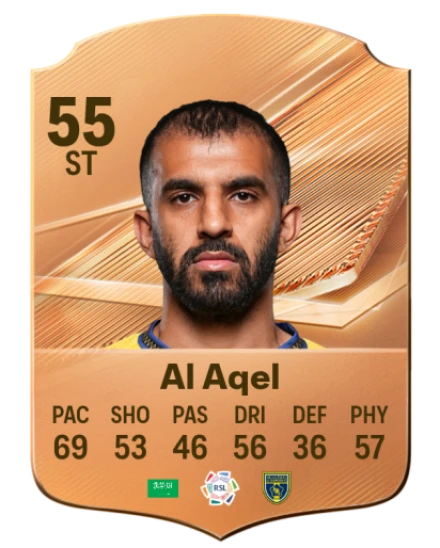Al Aqel 55 Bronze ST FC 27 card