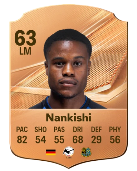 Nankishi 63 Bronze LM FC 27 card