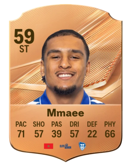 Mmaee 59 Bronze ST FC 27 card