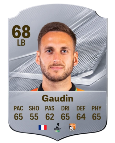 Gaudin 68 Common LB FC 26 card