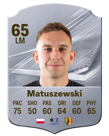 Matuszewski 65 Common LM FC 26 card