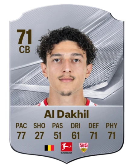 Al Dakhil 71 Common CB FC 26 card