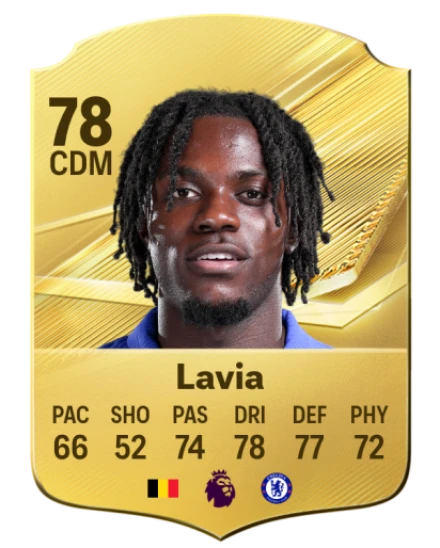 Lavia 78 Gold CDM FC 27 card