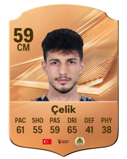 Çelik 59 Bronze CM FC 27 card
