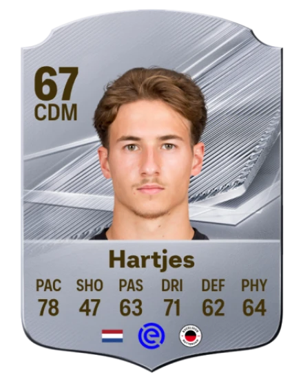 Hartjes 67 Common CDM FC 26 card
