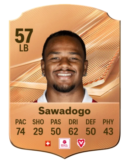 Sawadogo 57 Bronze LB FC 27 card