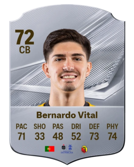Bernardo Vital 72 Common CB FC 26 card