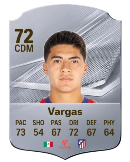 Vargas 72 Silver CDM FC 27 card