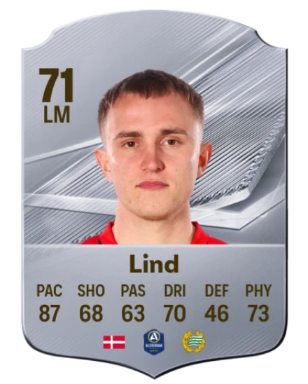 Lind 71 Common LM FC 26 card