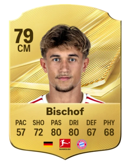 Bischof 79 Gold CM FC 27 card