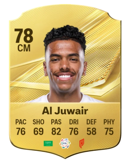 Al Juwair 78 Common CM FC 26 card