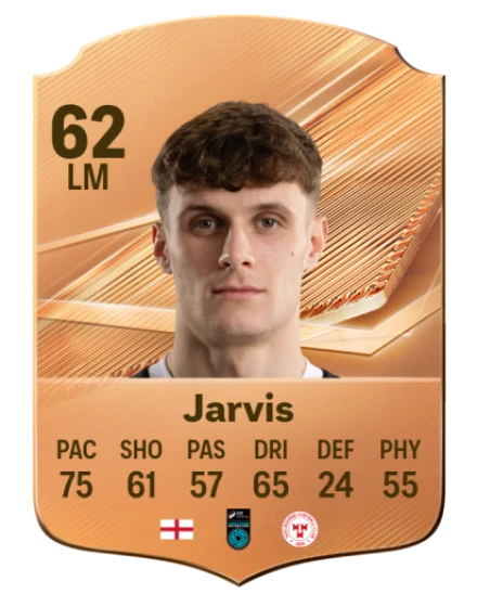 Jarvis 62 Common LM FC 26 card