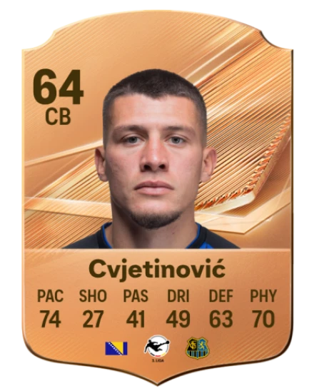 Cvjetinović 64 Common CB FC 26 card