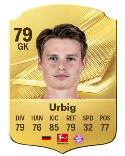 Urbig 79 Common GK FC 26 card