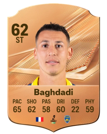 Baghdadi 62 Common ST FC 26 card