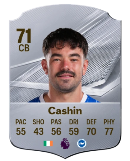 Cashin 71 Silver CB FC 27 card