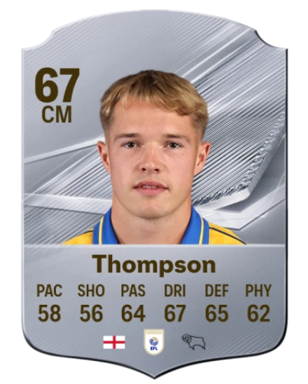 Thompson 67 Common CM FC 26 card