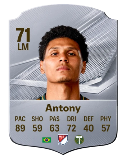 Antony 71 Common LM FC 26 card