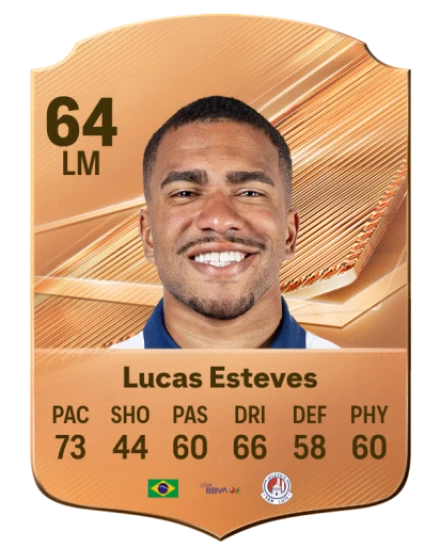 Lucas Esteves 64 Bronze LM FC 27 card