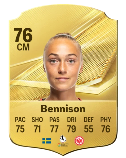 Bennison 76 Common CM FC 26 card