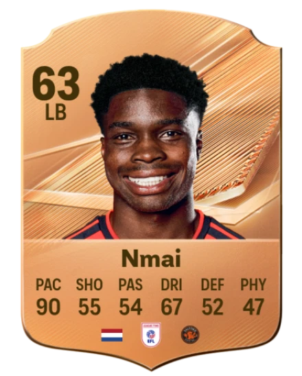 Nmai 63 Bronze LB FC 27 card