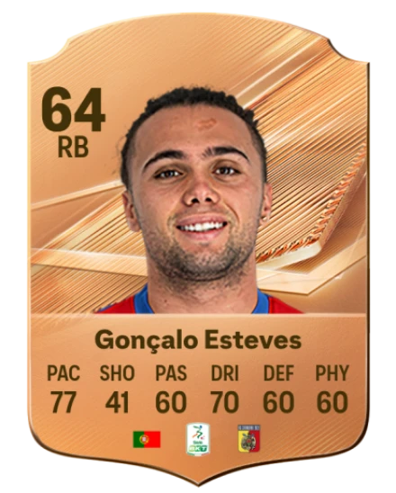Gonçalo Esteves 64 Bronze RB FC 27 card