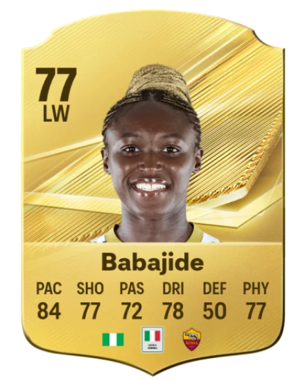 Babajide 77 Common LW FC 26 card