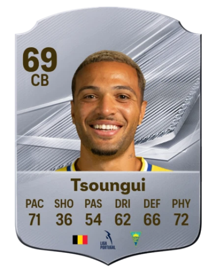 Tsoungui 69 Common CB FC 26 card