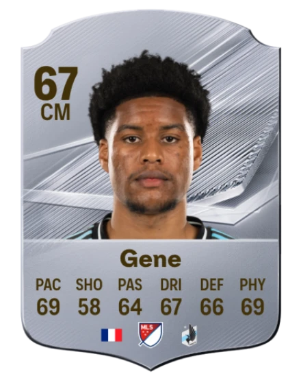 Gene 67 Common CM FC 26 card