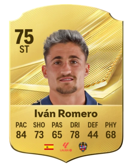 Iván Romero 75 Common ST FC 26 card