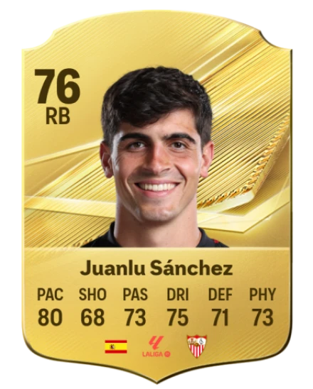 Juanlu Sánchez 76 Common RB FC 26 card
