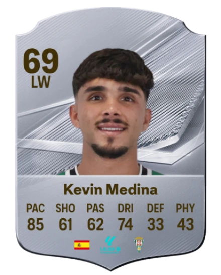 Kevin Medina 69 Common LW FC 26 card