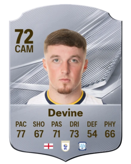 Devine 72 Common CAM FC 26 card