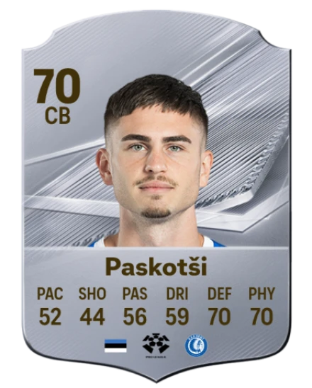 Paskotši 70 Common CB FC 26 card
