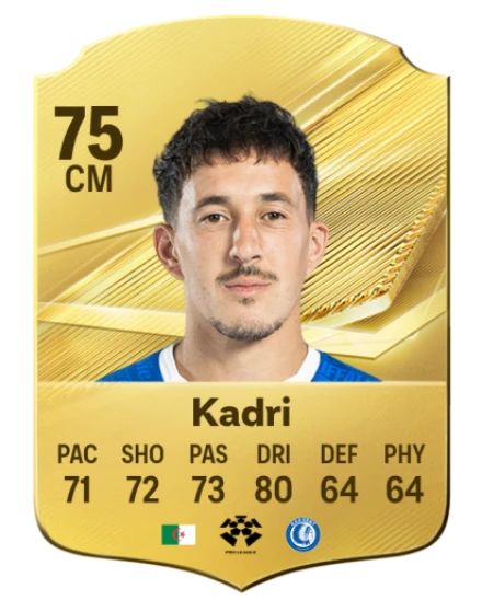 Kadri 75 Common CM FC 26 card