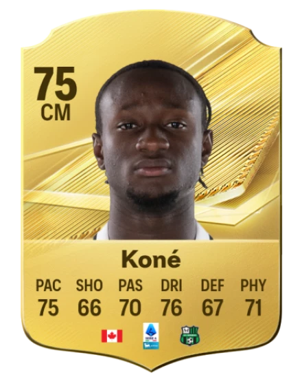 Koné 75 Common CM FC 26 card