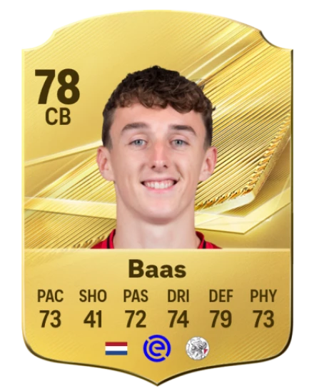 Baas 78 Common CB FC 26 card