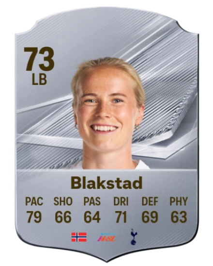 Blakstad 73 Common LB FC 26 card
