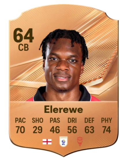 Elerewe 64 Bronze CB FC 27 card