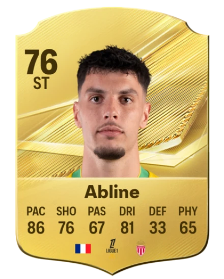 Abline 76 Common ST FC 26 card