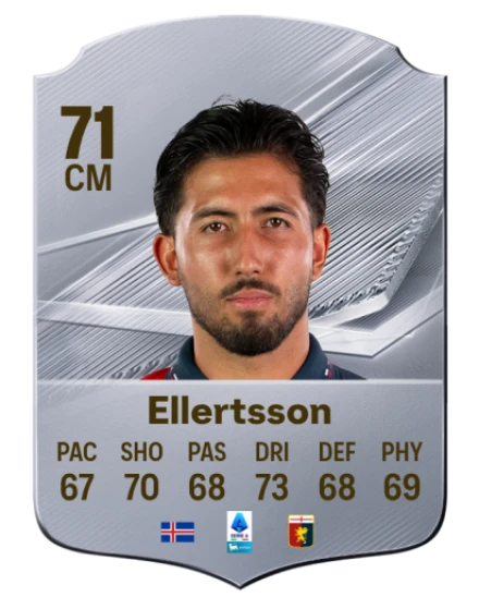 Ellertsson 71 Common CM FC 26 card