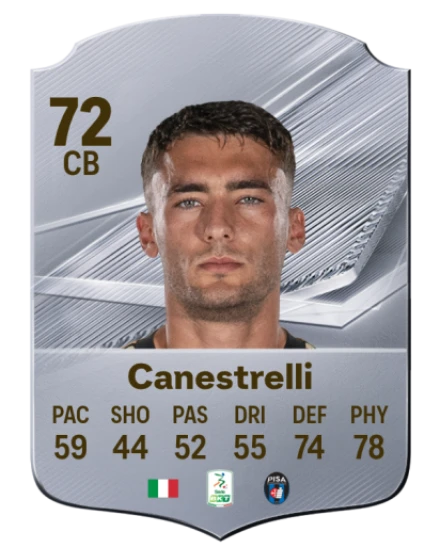 Canestrelli 72 Common CB FC 26 card